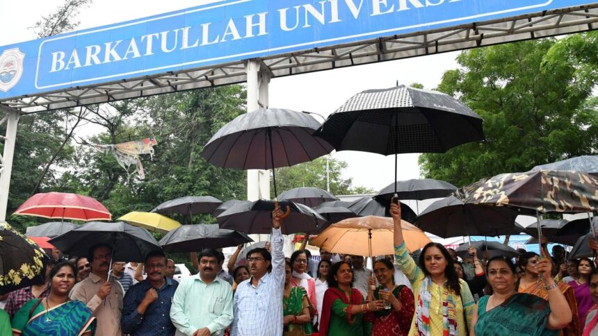 Bid to rename Barkatullah University as ‘Vagdevi Bhojpal University’ sparks political row in Bhopal