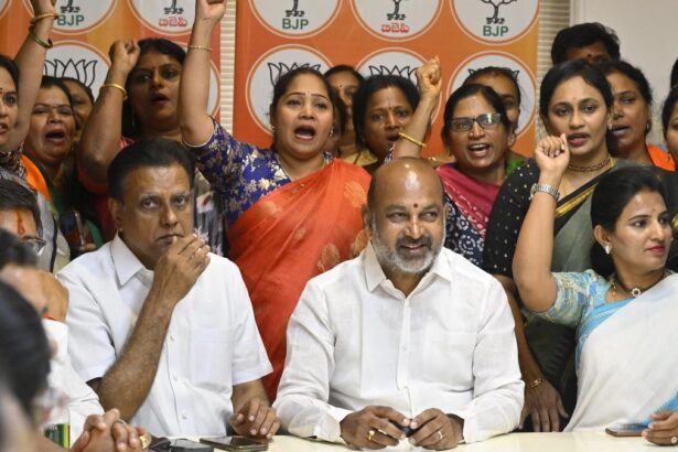Union Minister Bandi Sanjay alleges ‘smear campaign’ by BRS, denies rumours