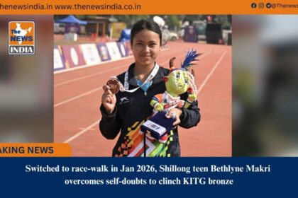 Switched to race&walk in Jan 2026, Shillong teen Bethlyne Makri overcomes self&doubts to clinch KITG bronze