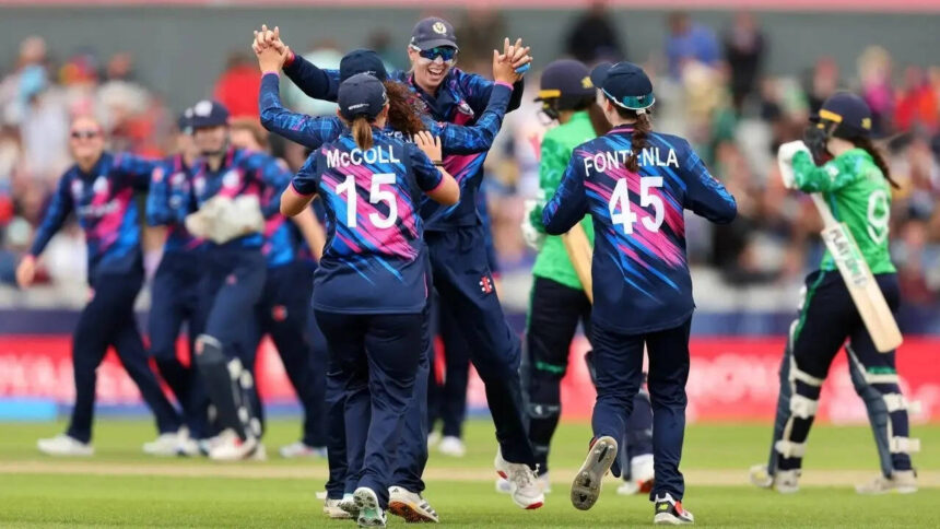 Scotland script history with first-ever Women's T20 World Cup win