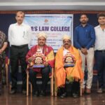 Alva’s Law College felicitates newly elected heads of Mangaluru, Moodbidri Bar Associations