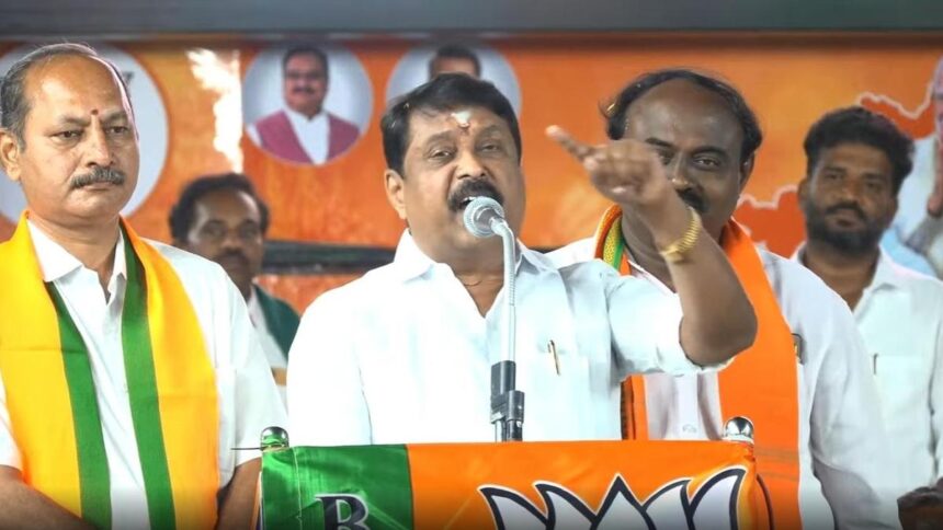 BJP won’t support any coalition formation in Tamil Nadu: Nainar Nagenthran