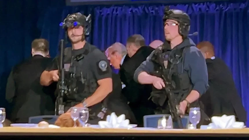 How the shooting at the White House Correspondents' Dinner unfolded