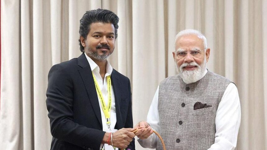 PM Modi greets Tamil Nadu CM Vijay on birthday