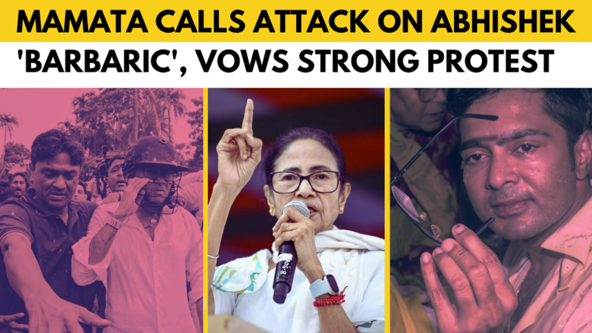 Watch: Mamata slams ‘barbaric’ attack on Abhishek Banerjee, says TMC won’t be intimidated