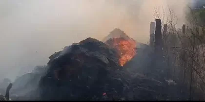 राजस्थान: शॉर्ट सर्किट से लगी भीषण आग, पलभर में कई परिवारों का आशियाना जलकर राख