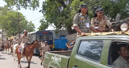 मध्य प्रदेश उच्च न्यायालय के फैसले के बाद भोजशाला परिसर में सुरक्षा के कड़े इंतजाम, 1800 से ज्यादा पुलिसकर्मियों की तैनाती