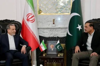 Iranian FM Araghchi arrives in Russia for talks with Putin amid regional peace push