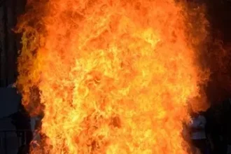 यूपी के फतेहपुर में गैस लीक से भीषण ब्लास्ट, 9 लोग झुलसे