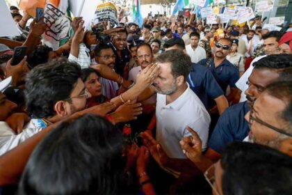 Rahul Gandhi arrives in Raipur to take part in Congress training camp