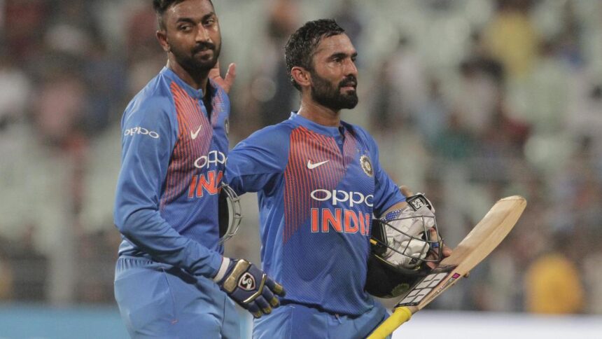 Krunal credits DK for RCB batters' improved performance this season