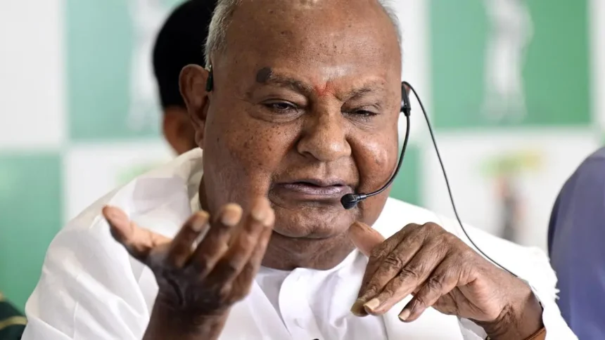 HD Deve Gowda denies JD(S)-BJP rift, says NDA bond will continue till his last breath