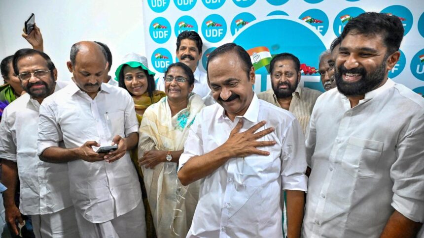 UDF leadership meeting to lay out the contours of the next Kerala cabinet gets underway