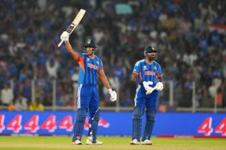 Dube, Varun keep India unbeaten for Super Eight