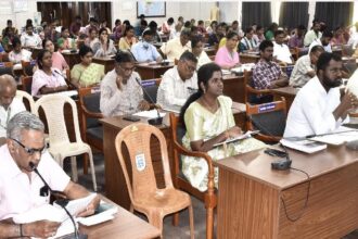 Election officials trained ahead of counting day in Vellore, nearby districts