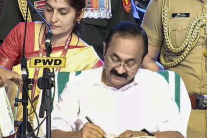 V.D. Satheesan sworn in as the new Chief Minister of Kerala