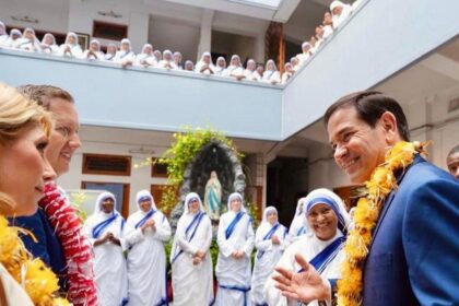 U.S. Secretary of State Marco Rubio arrives in Kolkata, visits Saint Teresa’s Mother House