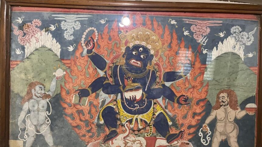From pigment to prayer: A journey into the Thangka studios in Nepal