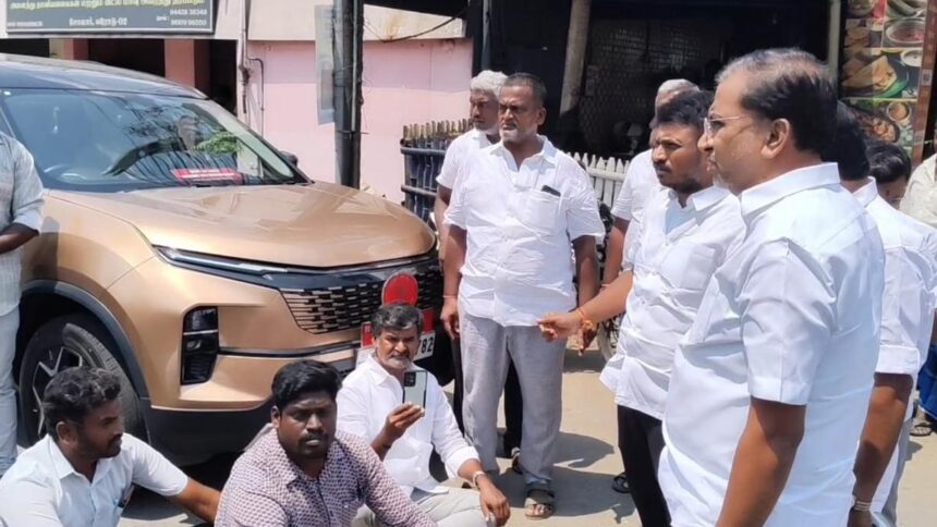 Tamil Nadu election 2026: Cash seizure sparks protest in Erode (West) constituency