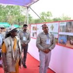 कूनो नेशनल पार्क पहुंचीं राष्ट्रपति द्रौपदी मुर्मू, चीता कंट्रोल एंड कमांड सेंटर देखा, सोमवार को चीता सफारी का लेंगी आनंद
