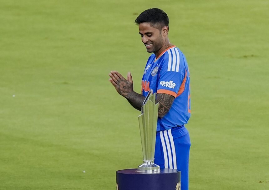 'Be courageous in tough situations' - Suryakumar's message to the team