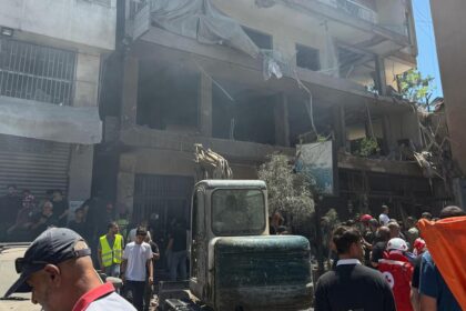 Israeli military strikes Beirut suburbs in lead-up to anticipated U.S.-Iran deal