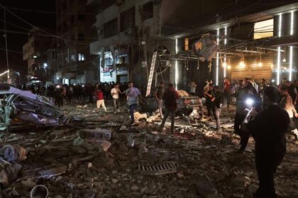 Gaza health officials say 7 killed in Israeli airstrikes