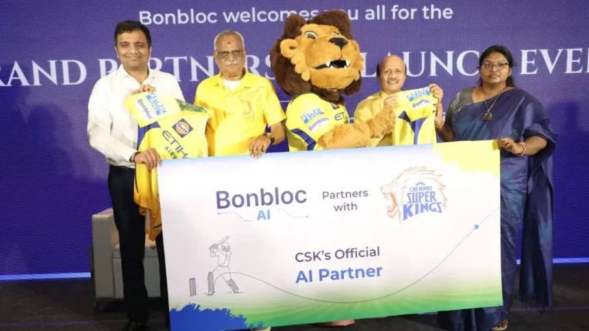 Tech firm Bonbloc is official AI partner of Chennai Super Kings