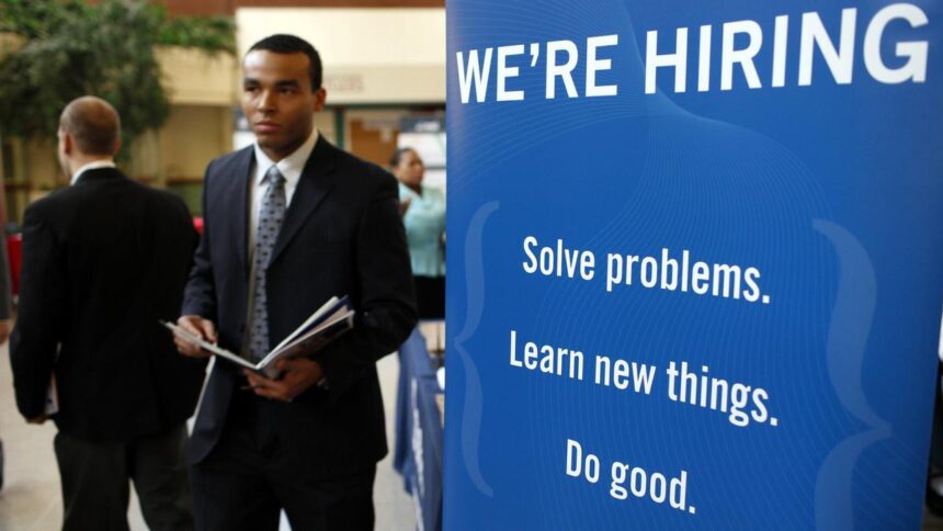 US labour market remains steady as jobless claims fall below expectations