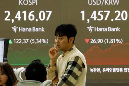 Korea’s Kospi surges 8% as Iran deal hopes lift chip stocks