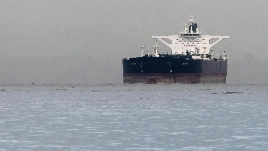 Iranian supertanker breaches "blockade line" after offloading 2 million barrels of crude oil